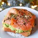 avocado salmon toast